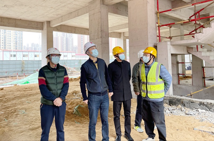市政公用集團黨委委員、副總經理葛威敏到泉邦產業(yè)園項目檢查安全生產工