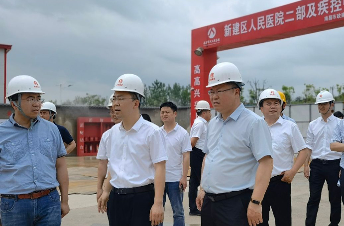 新建區(qū)委常委、常務(wù)副區(qū)長賈中強(qiáng)到新建區(qū)職業(yè)技術(shù)學(xué)校新校區(qū)建設(shè)項(xiàng)目、新建區(qū)人民醫(yī)院二部及疾控中心項(xiàng)目調(diào)研
