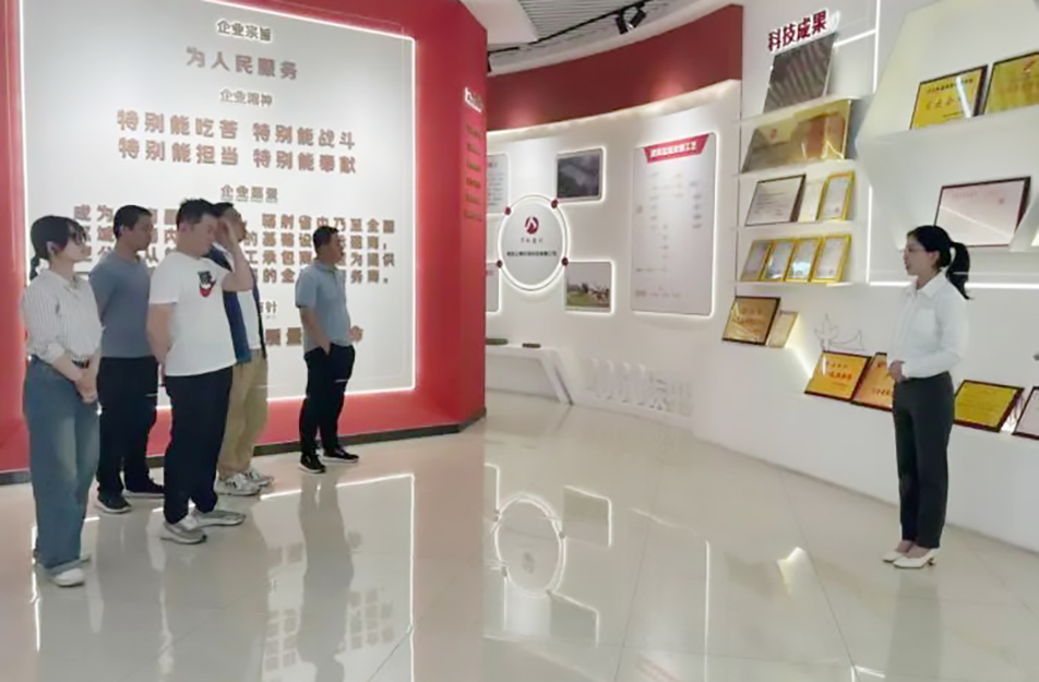 南昌市政建設(shè)集團(tuán)開展“重溫奮斗史，啟航新征程”企業(yè)展廳講解活動